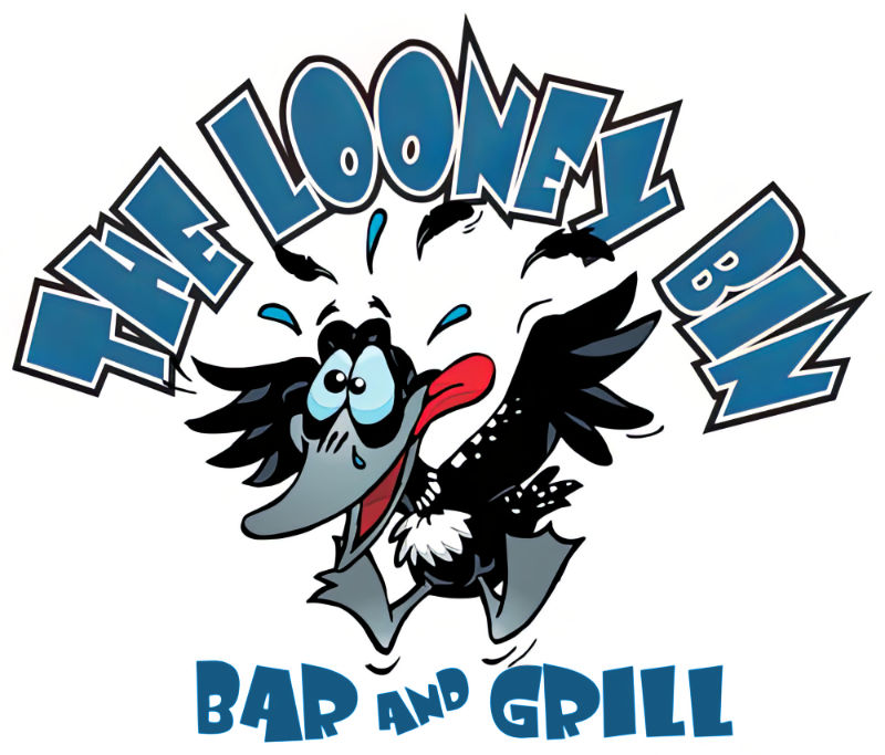 The Looney Bin Bar and Grill Logo